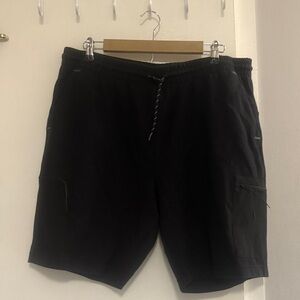 Men's Black Casual Shorts